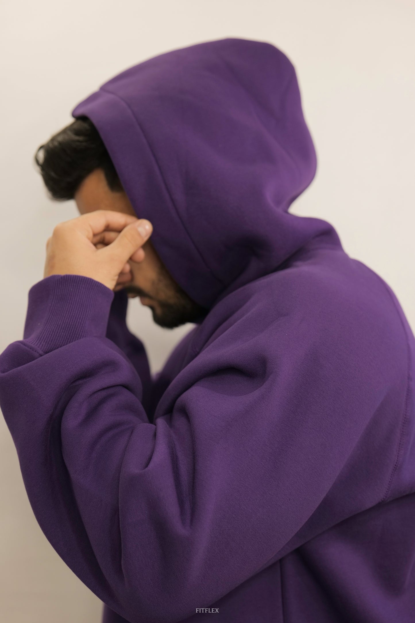 Purple Oversized Hoodie