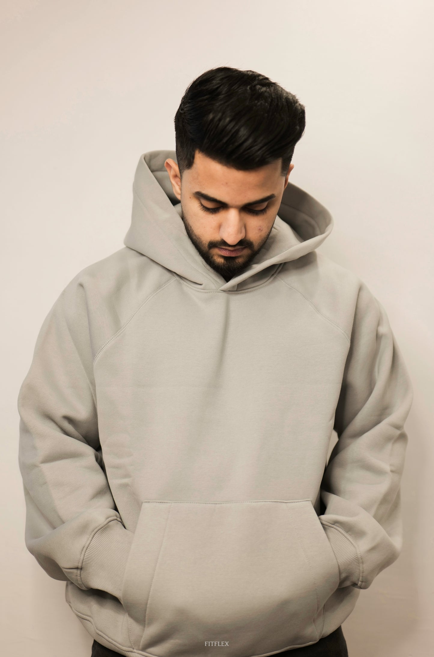 Grey Oversized Hoodie