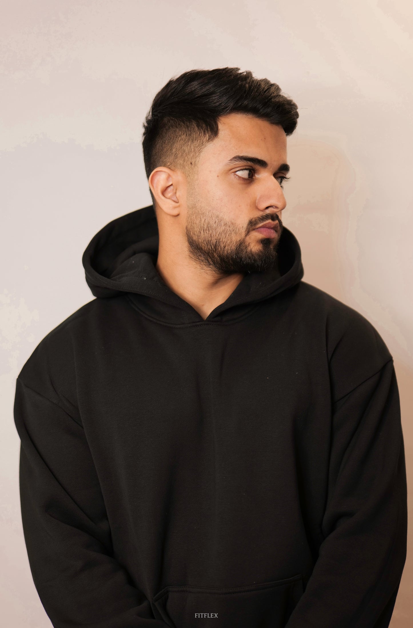 Black Oversized Hoodie