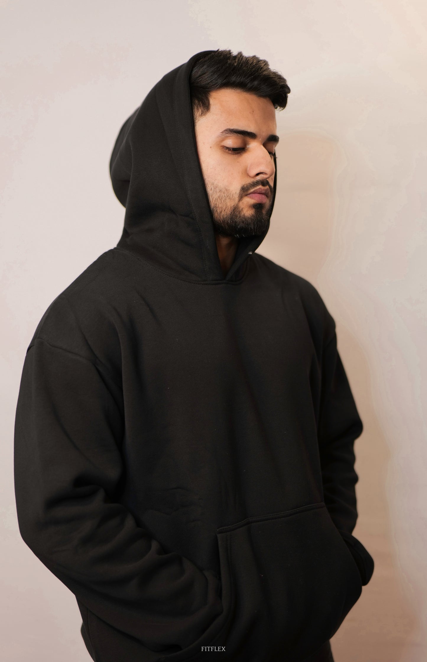 Black Oversized Hoodie