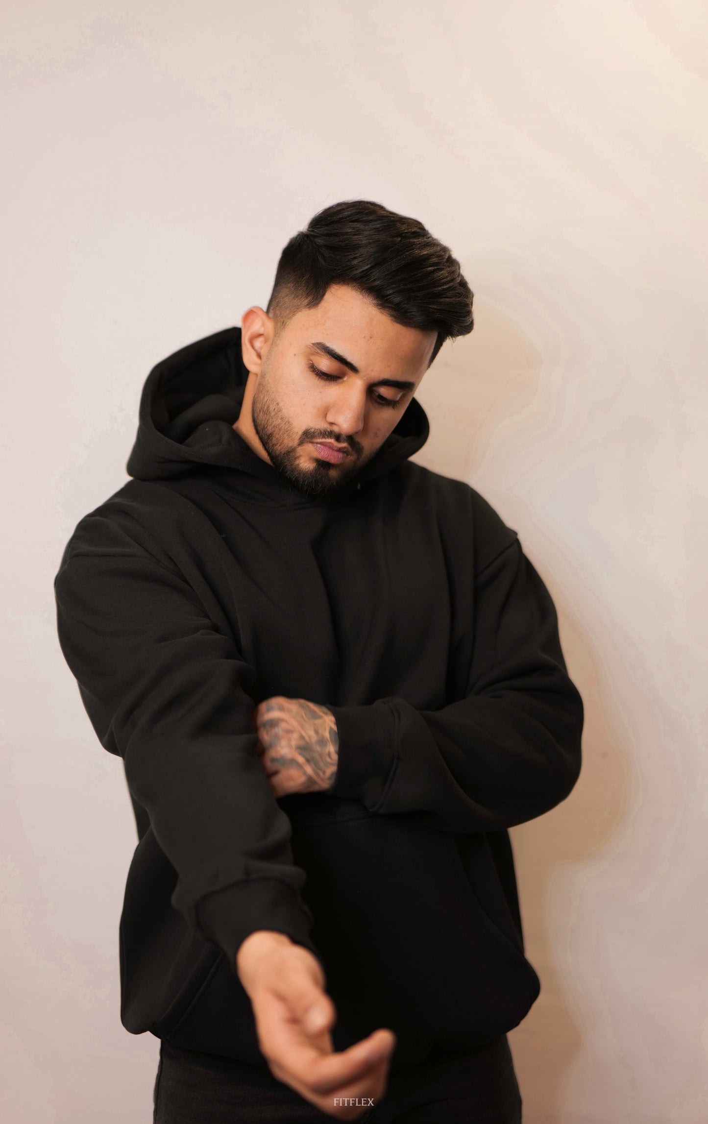 Black Oversized Hoodie